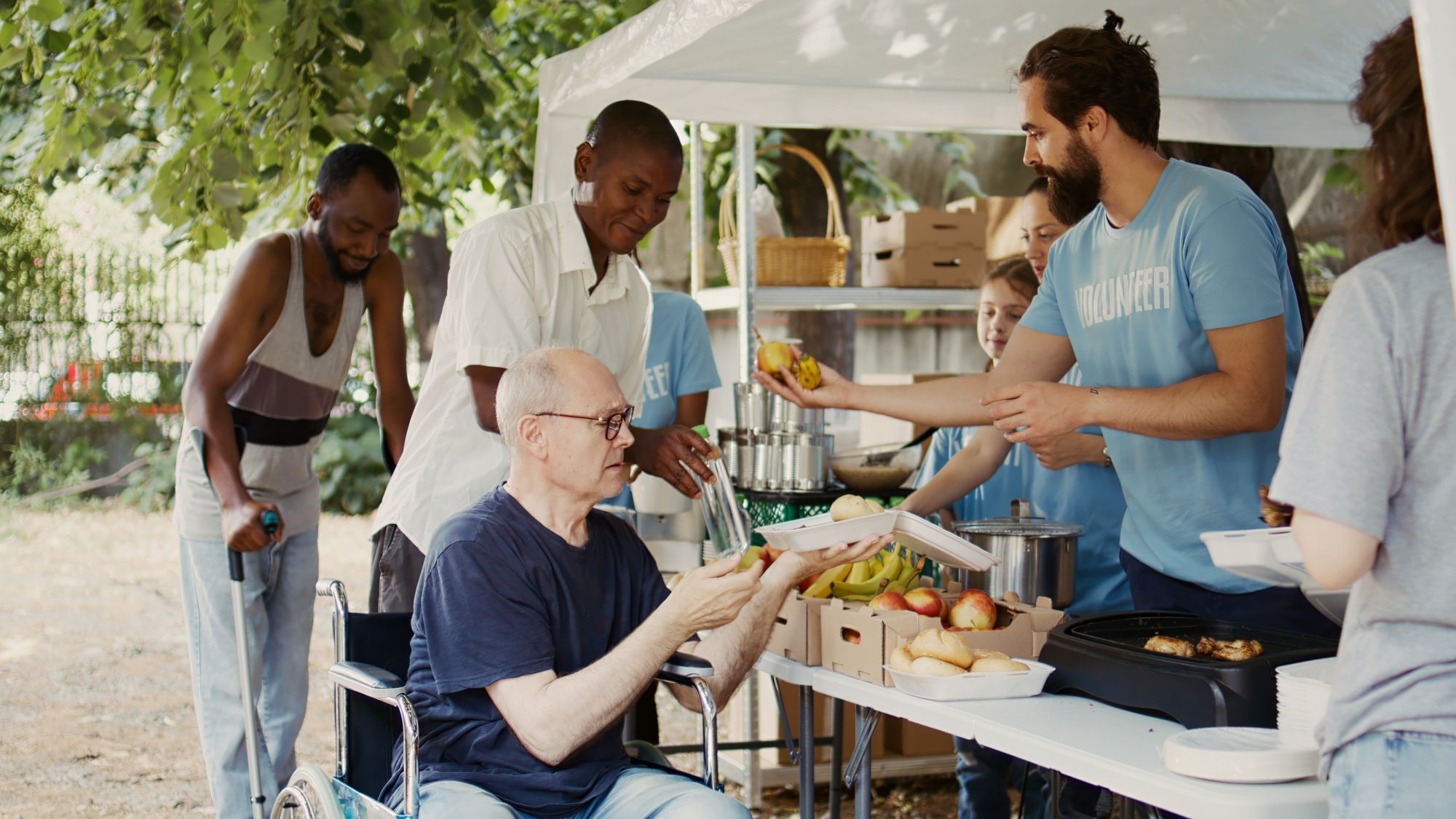 Aide humanitaire aux handicapés