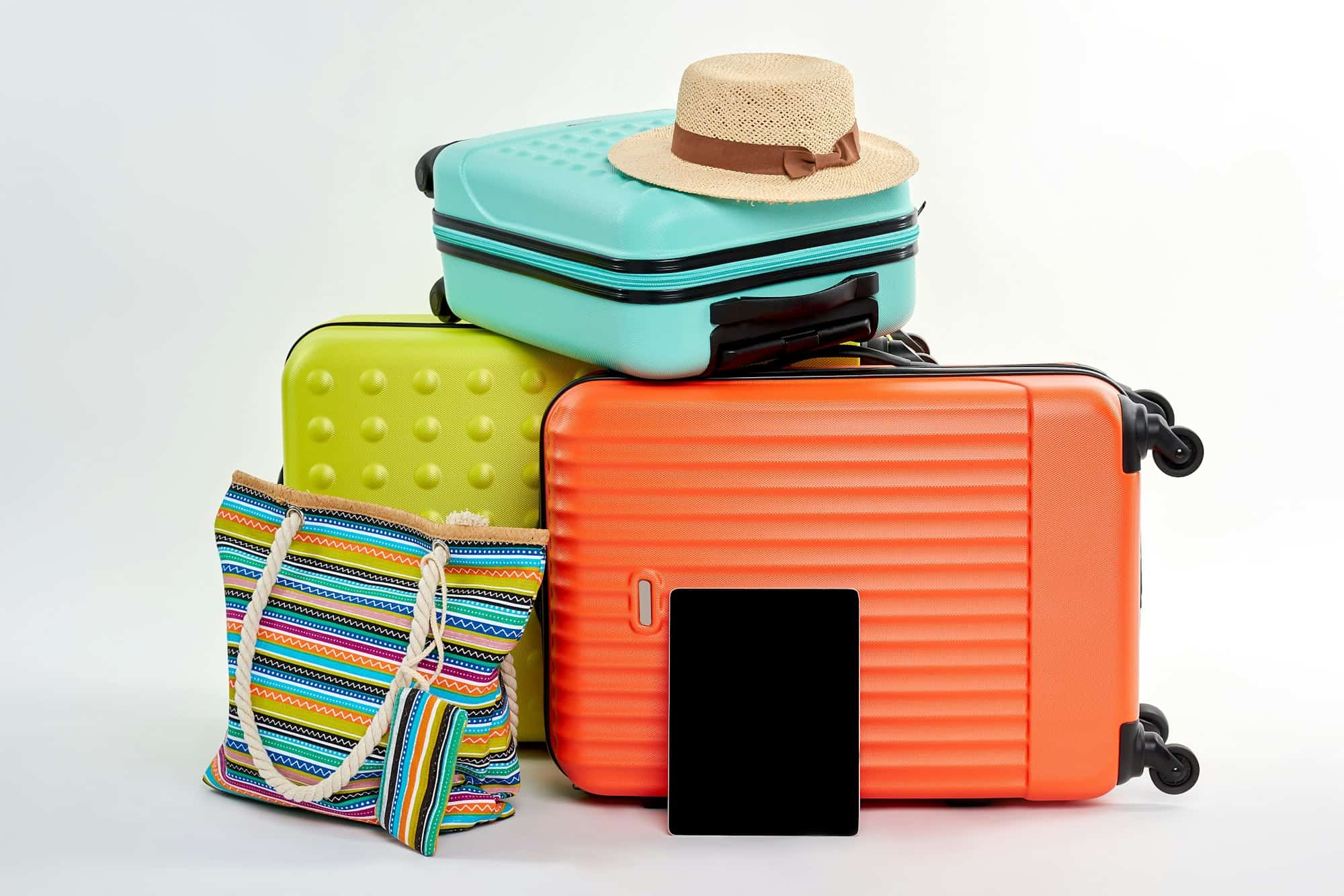 Bagages d'été, accessoires, tablettes