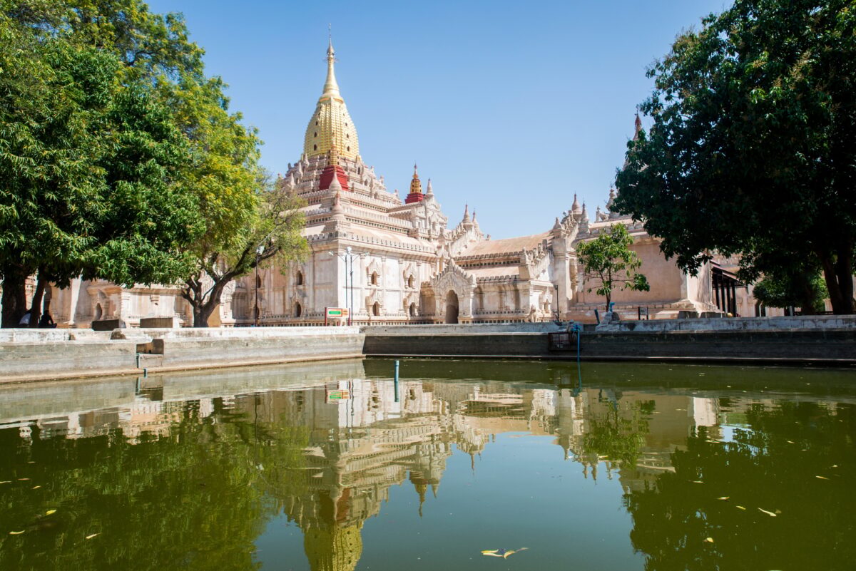 Pagode Ananda à Bagan, Myanmar