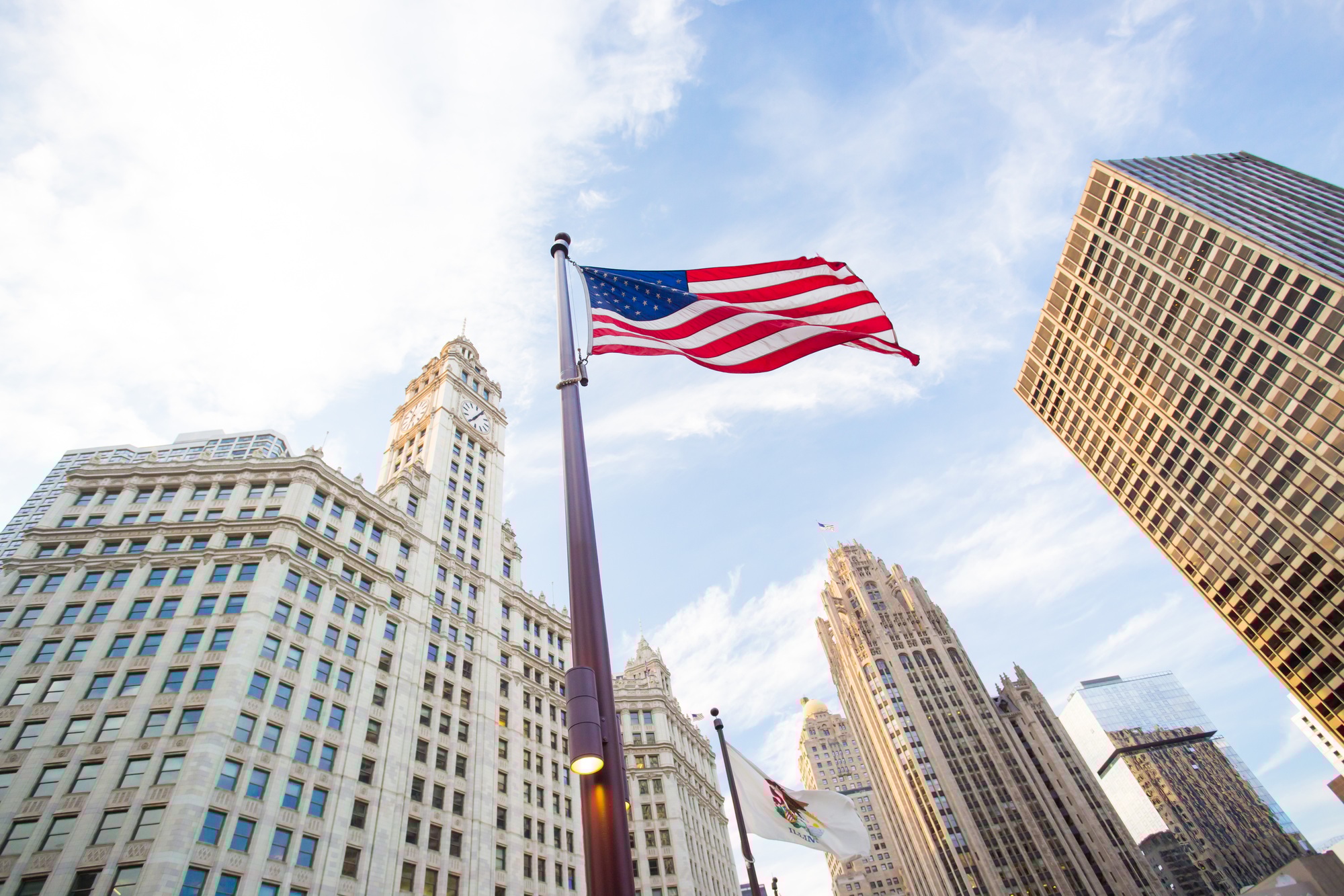 Trump Tower à Chicago aux États-Unis